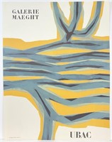 Raoul UBAC Galerie Maeght Poster 1964