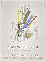 Suzanne Roger Galerie Louise Leiris Poster