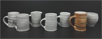 (7)  Randy Johnston Ceramic Cups