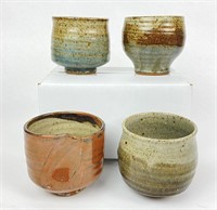 (4) Warren MacKenzie Ceramic Cups