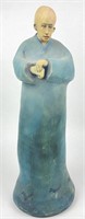 Michael Padgett Ceramic Sculpture 21" Tall