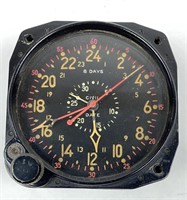 WWII U.S Navy CDIA 88-C-590 Aircraft Clock Waltham