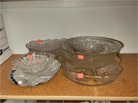 Large Lot of Glass Dishes