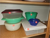 Lot of Tupperware Containers