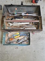 Toolbox W/ Tools Some Craftsman
