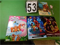 Flat Of 4 Color/ Sticker Books - Pen (New
