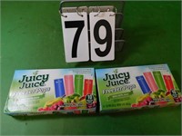 2 Boxes Juicy Juice Freezer Pops