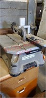 Rockwell Model #RK7320 table top saw. Works.
