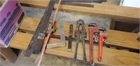 HKP cutters, Armstrong pipe threader, wrenches, &