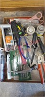 Lot of misc tools & office supplies.