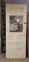 Vintage door w/ glass 32" X 84"