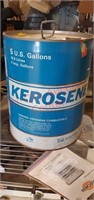 1/2 Full can of Kerosene.