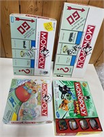 4 Monopoly complets en bon état