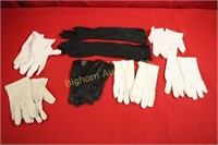 Vintage Ladies Gloves 7 Pair in lot