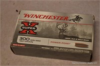 20 Rnd  Box Winchester 300 Win Mag 180gr Pp
