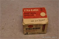 21 Rnd Box Sears Xtra Range 410ga 3" Paper Shells