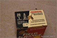 25 Rnd Box Federal Field & Range 20ga 6 Shot