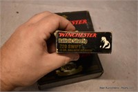 3-20 Rnd Box Winchester 220 Swift 40gr Ballistic