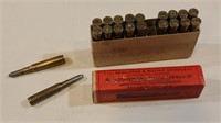 20 Rnds 7mm Mauser - Old 2 Piece Box
