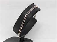 Sterling Long & Short Link Chain Bracelet – 3.5 Gr