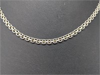 Sterling Patterned 17” Chain – 10.3 Grams