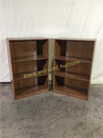 2 matching Book shelves 44 in x 12 in x 28in