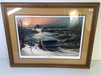 Signed and numbered print by Terry Redlin