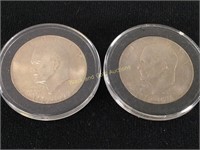 1972-D,76-D,78,78-D UNC Eisenhower Dollars