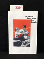1969 Baseball Hints From Lou Brock