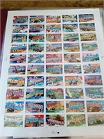 FIRST DAY ISSUE 1991 STAMP COLLECTION & 1/4 SHEET