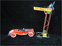 MAR Toys Car and Mill Made in PA