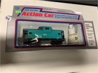 HO SCALE ACTION CLEANING CAR