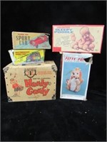 Antique Toy Lot, Hubley Sport Car Box Only
