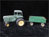 John Deere Toy Tractor and Wagon