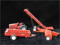 International Toy Tractor and Implements