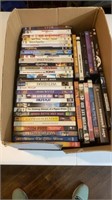 Box lot of DVDs as shown