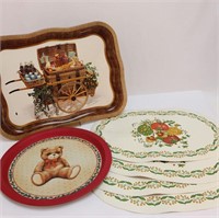 Retro Placemats and Trays