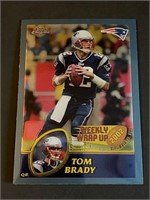 2003 Topps Chrome #148 Tom Brady Wrap Up Sharp