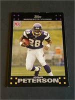 2007 Topps #301 Adrian Peterson Rookie Card