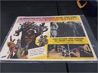 Vintage 16x12 Bigfoot Spanish Movie Poster