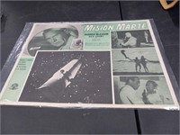 2 Vintage 16x12 Mission Mars Spanish Movie Posters
