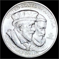 1924 Huguenot Half Dollar UNCIRCULATED