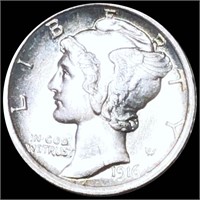 1916 Mercury silver Dime UNCIRCULATED