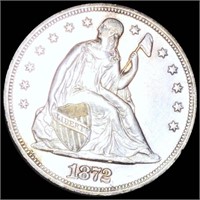 1872 Seated Liberty Dollar UNCIRCULATED