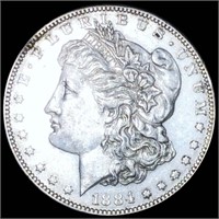 1884-S Morgan Silver Dollar CLOSELY UNCIRCULATED