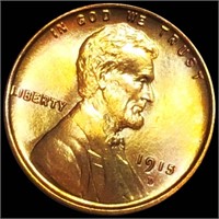 1915-D Lincoln Wheat Penny GEM BU