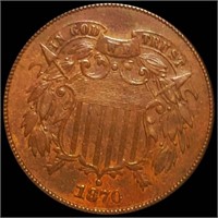 1870 Two Cent Piece UNCIRCULATED