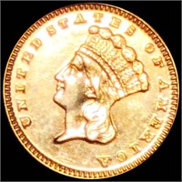 1870 Rare Gold Dollar UNCIRCULATED