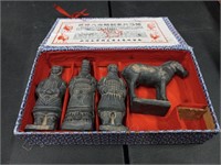 Vintage Chinese Terra Cotta Army Warriors