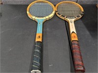 Lot of 2 Vintage Tennis Racquets